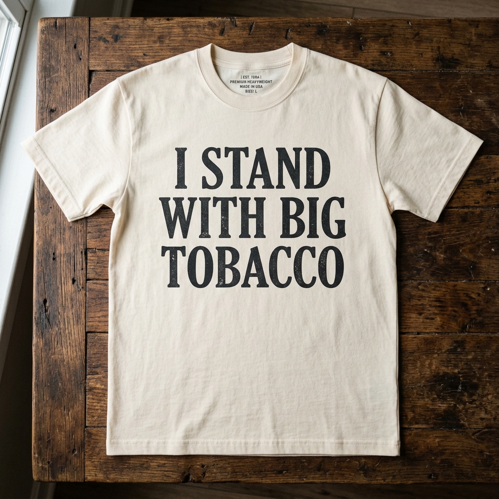 I Stand With Big Tobacco Tee