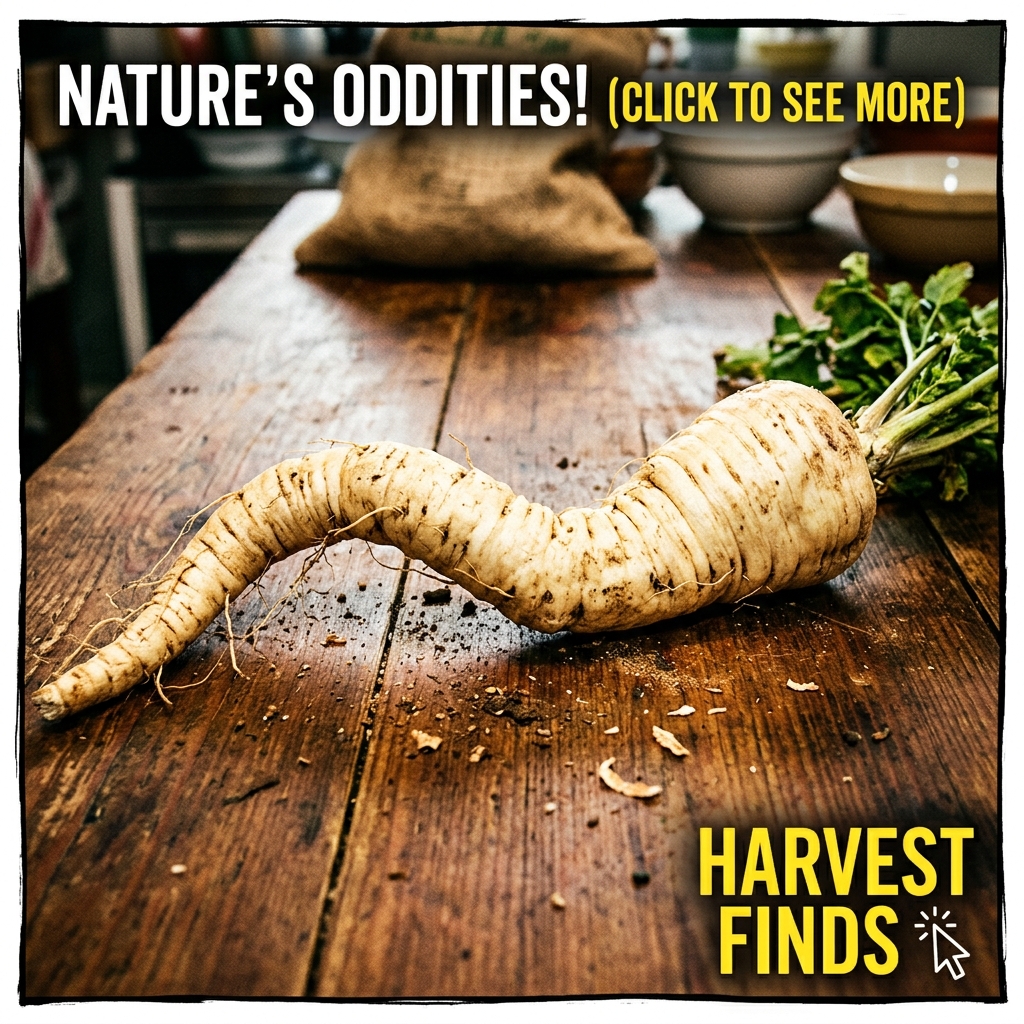 Weird parsnip root